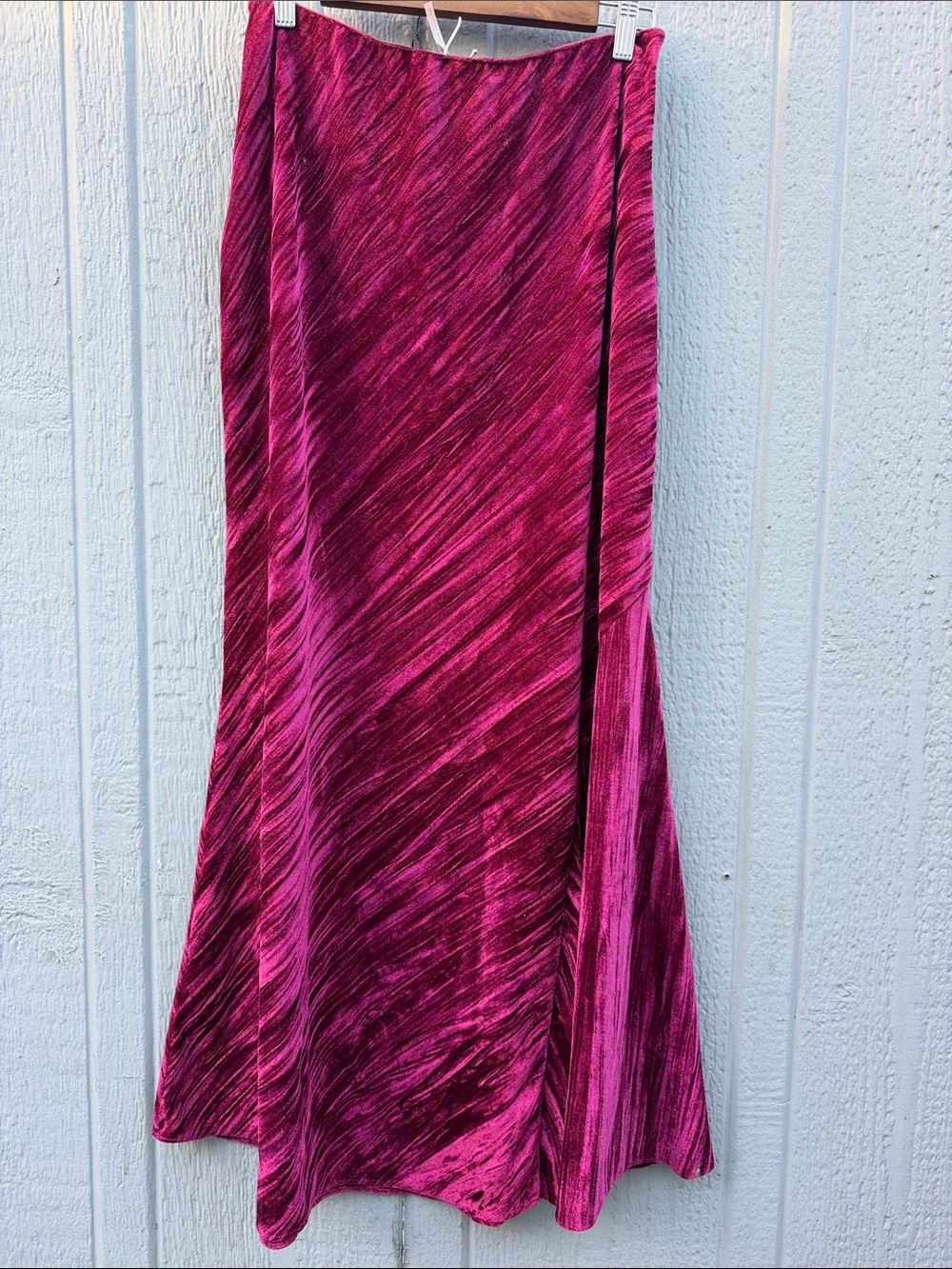 Free People Velvet Maxi Skirt Size: M